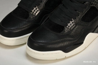 4 Retro Black Hair Pony Jordan 0727